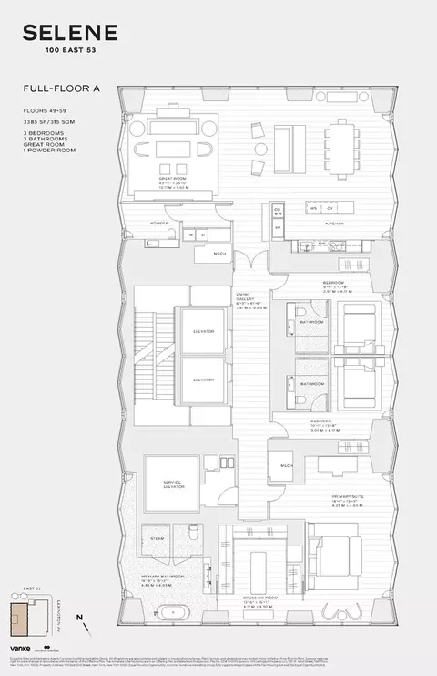 100 E 53rd St #59A, New York, NY 10022
