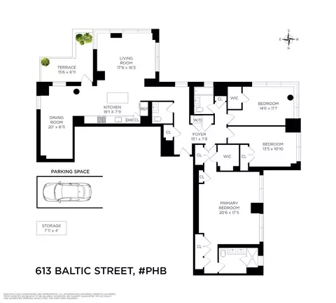 613 Baltic St #PHB, Brooklyn, NY 11217