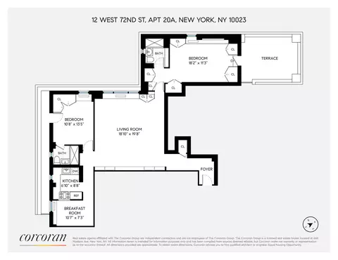12 W 72nd St #20A, New York, NY 10023