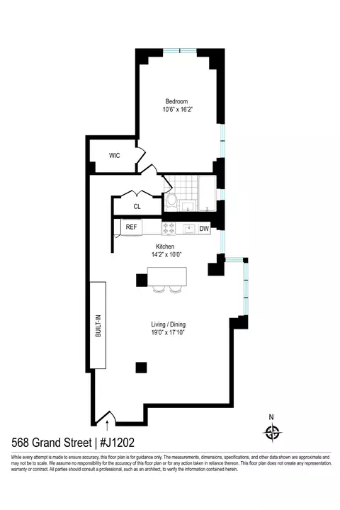 570 Grand St #J1202, New York, NY 10002