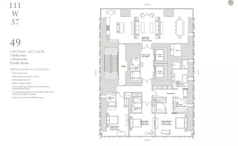 111 W 57th St #49, New York, NY 10019