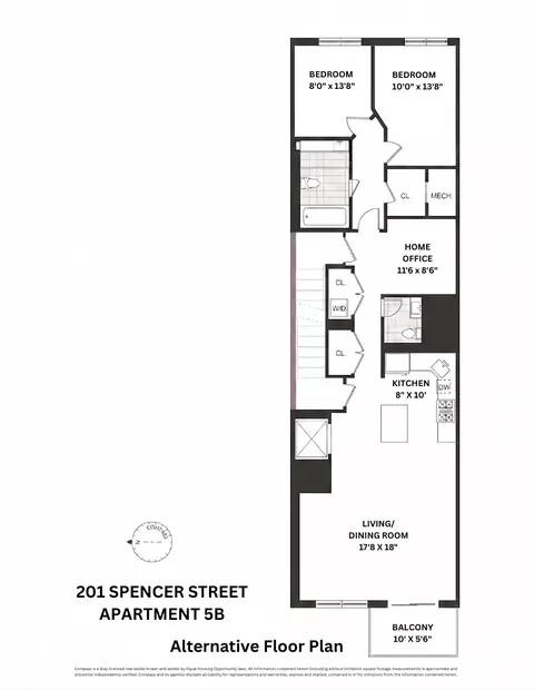 201 Spencer St #5B, Brooklyn, NY 11205