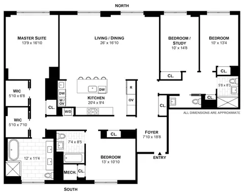 250 W 81st St #10B, New York, NY 10024