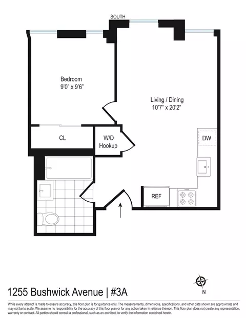 1255 Bushwick Ave #3A, Brooklyn, NY 11207
