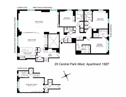 25 Central Park W #15EF, New York, NY 10023