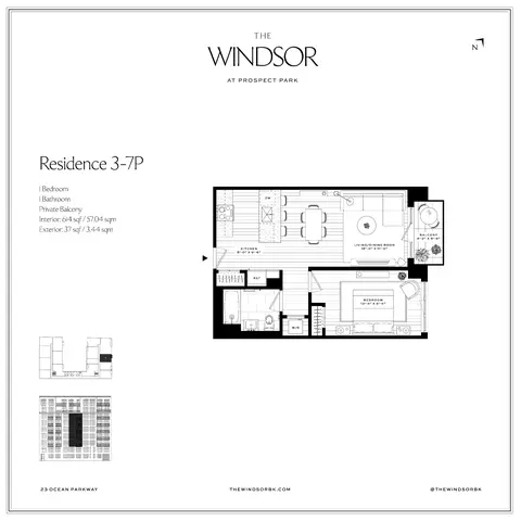 23 Ocean Pkwy #3P, Brooklyn, NY 11218