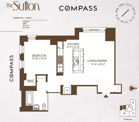 959 1st Ave #6F, New York, NY 10022