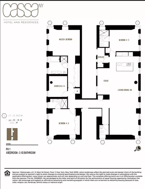 70 W 45th St #PH1, New York, NY 10036