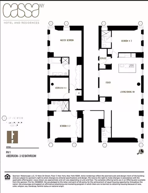 70 W 45th St #PH1, New York, NY 10036