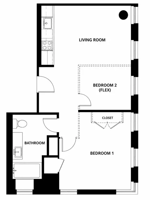 70 W 45th St #31D, New York, NY 10036