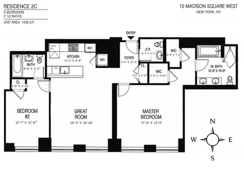 10 Madison Sq W #2C, New York, NY 10010