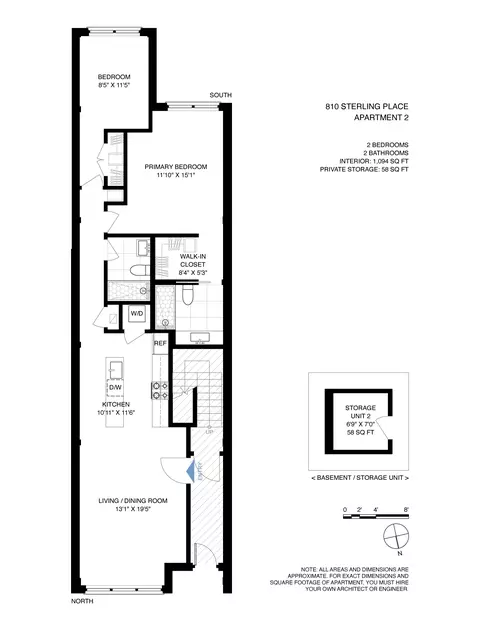 810 Sterling Pl #2, Brooklyn, NY 11216