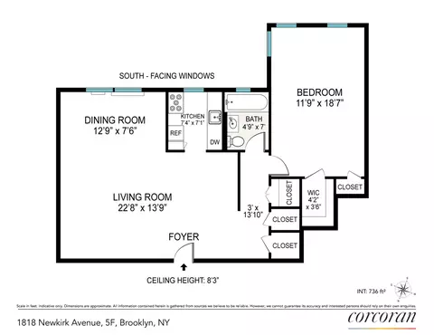 1818 Newkirk Ave #5F, Brooklyn, NY 11226