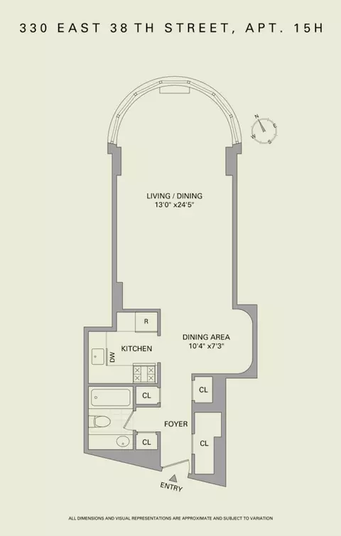 330 E 38th St #15H, New York, NY 10016