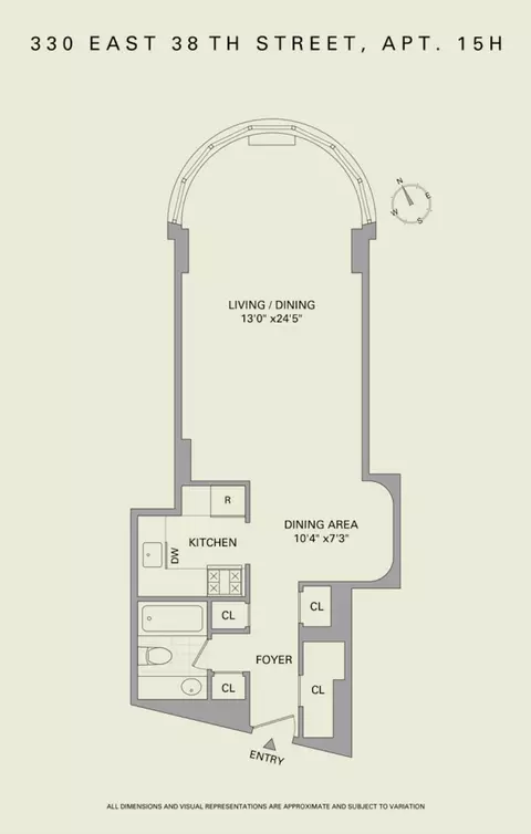 330 E 38th St #15H, New York, NY 10016