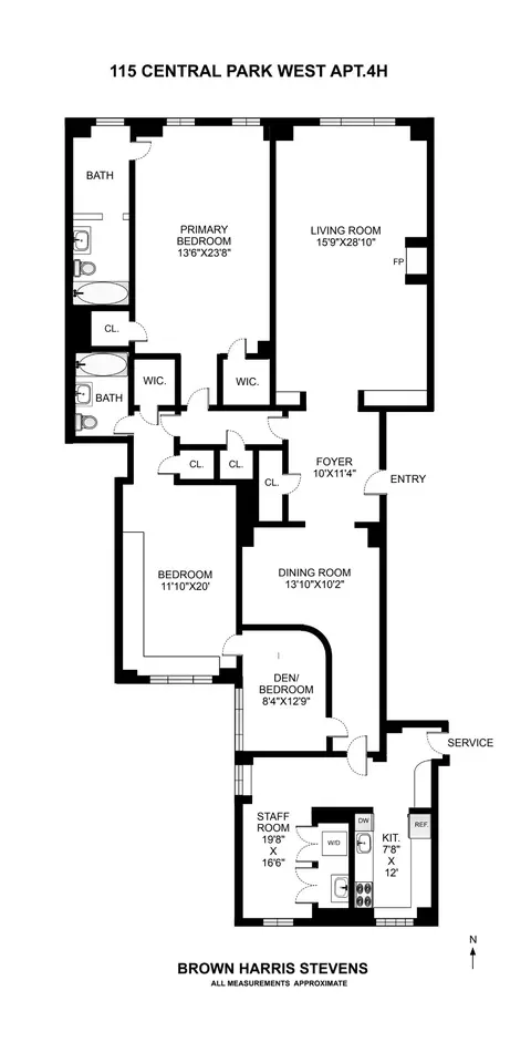 115 Central Park W #4H, New York, NY 10023