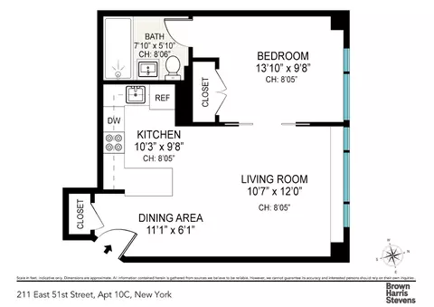 211 E 51st St #10C, New York, NY 10022