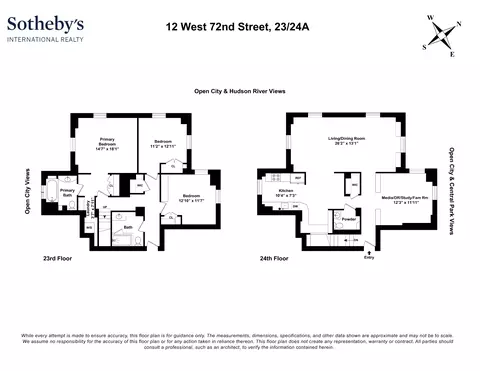 12 W 72nd St #23/24A, New York, NY 10023