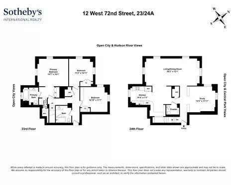 12 W 72nd St #23/24A, New York, NY 10023