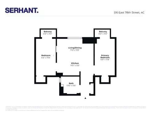 516 E 78th St #4C, New York, NY 10075