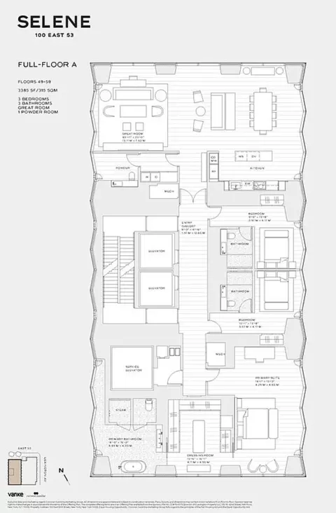 100 E 53rd St #58A, New York, NY 10022