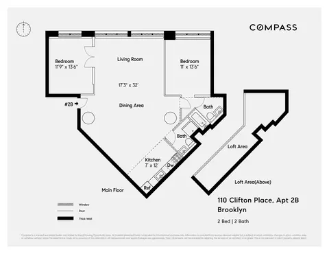 110 Clifton Pl #2B, Brooklyn, NY 11238