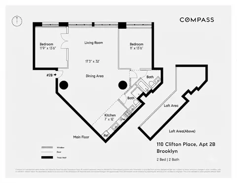 110 Clifton Pl #2B, Brooklyn, NY 11238