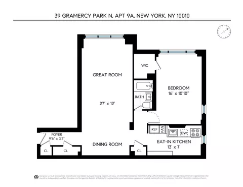 39 Gramercy Park N #9A, New York, NY 10010