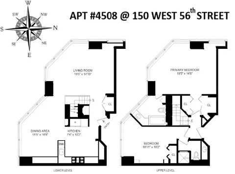 150 W 56th St #4508, New York, NY 10019