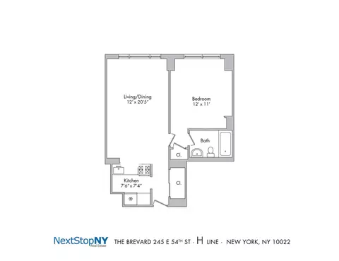 245 E 54th St #3H, New York, NY 10022