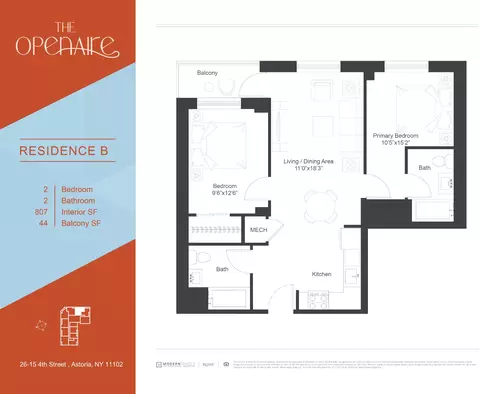29-01 4th St #9-B, New York City, NY 11102