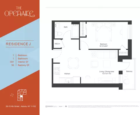 29-01 4th St #5-J, New York City, NY 11102