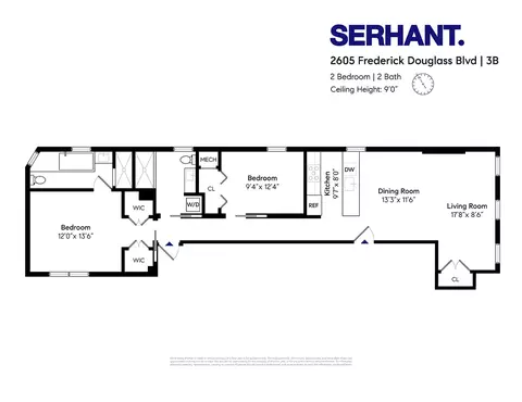 2605 Frederick Douglass Blvd #3B, New York, NY 10030