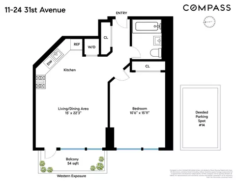 11-24 31st Ave #15B, New York City, NY 11106