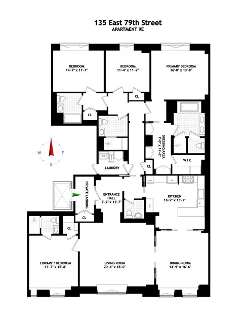 135 E 79th St #9E, New York, NY 10075