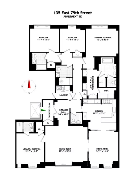 135 E 79th St #9E, New York, NY 10075