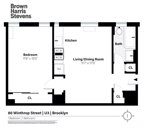 80 Winthrop St #U3, Brooklyn, NY 11225