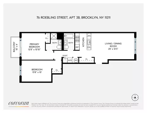 76 Roebling St #3B, Brooklyn, NY 11211