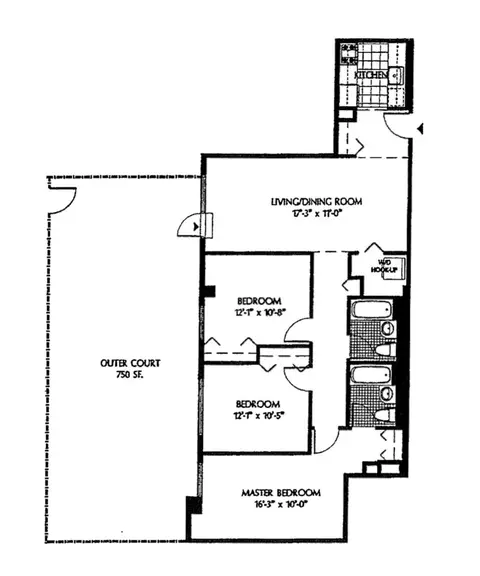 300 W 145th St #1N, New York City, NY 10030