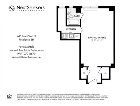245 E 72nd St #8-H, New York, NY 10021