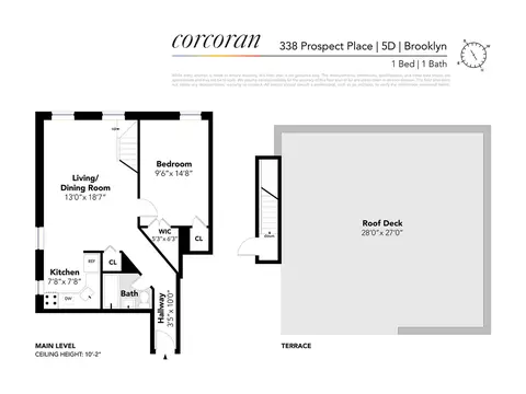 338 Prospect Pl #5D, Brooklyn, NY 11238