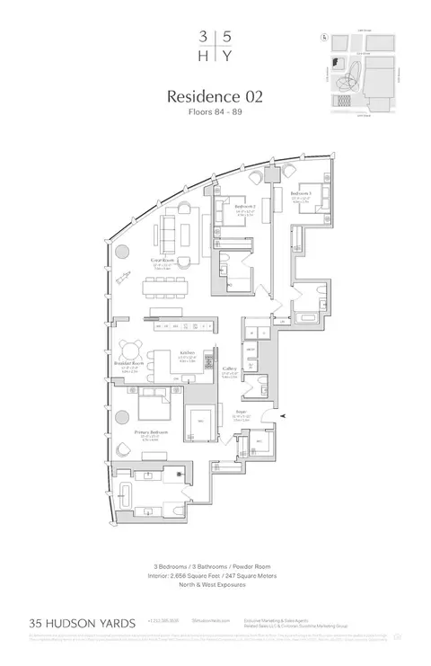 35 Hudson Yards #8602, New York, NY 10001