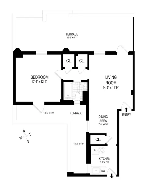 324 E 41st St #PH1102C, New York, NY 10017