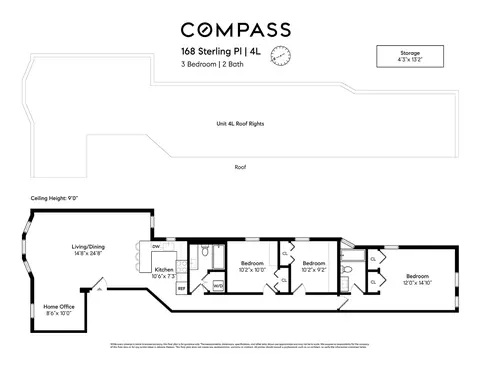 168 Sterling Pl #4L, Brooklyn, NY 11217