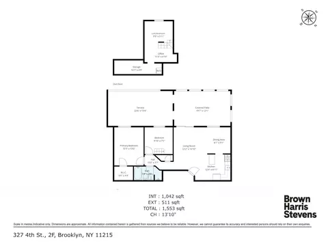 327 4th St #2F, Brooklyn, NY 11215