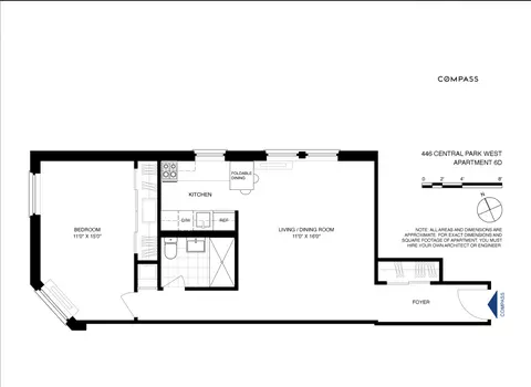 446 Central Park W #6D, New York, NY 10025