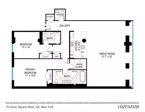 15 Union Sq W #5A, New York, NY 10003