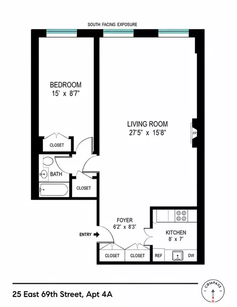 25 E 69th St #4A, New York, NY 10021