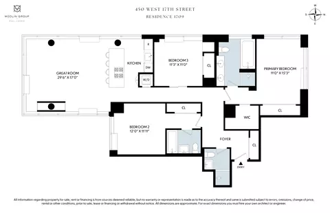 450 W 17th St #1709, New York, NY 10011