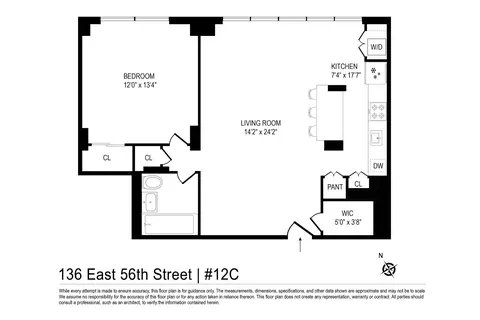 136 E 56th St #12C, New York, NY 10022